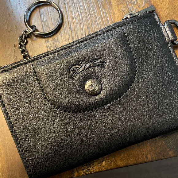 Longchamp, Bags, Longchamp Key Ring Wallet